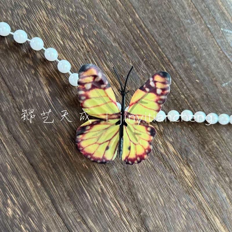 仿真蝴蝶 3d打印蝴蝶小红书爆款diy花朵材 蝴蝶花墙头饰鞋扣装饰|undefined