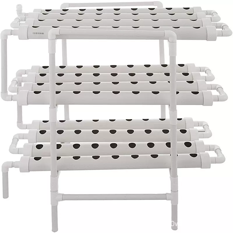 新款三层12管108孔水培种植机 无土栽培设备管道种植水培系统