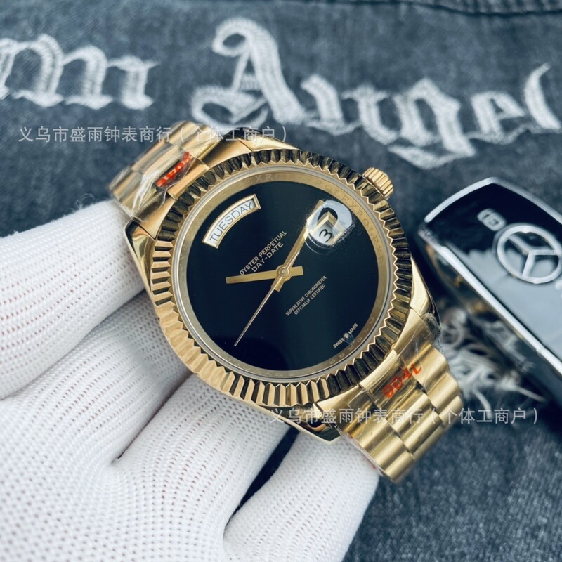Laojia Log Series Wordless Automatic Mechanical Watch Sapphire High-Quality Waterproof Mechanical Men's Watch