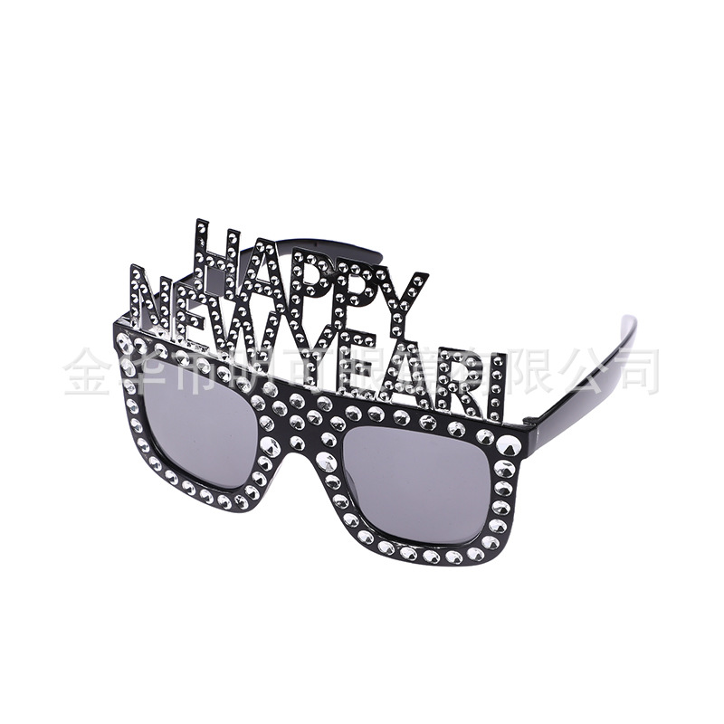 Lentes de Sol Decorativos para Fiesta de Año Nuevo en ABS