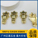 Donkey's Same Style Luggage Hardware Aviation Bag Zinc Alloy Corner Protector Hardware Lock Mechanism Lock Gift Box Lock Buckle Corner
