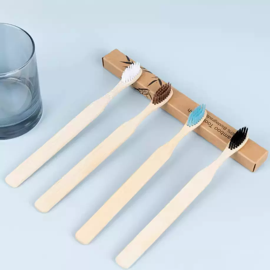 竹牙刷牙刷酒店牙刷一次性竹牙刷跨境牙刷商超批发牙刷