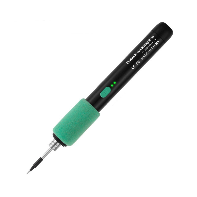 15W spot welding pen portable wireless soldering iron welding tool repair household USB soldering iron electric welding pen hot line pen