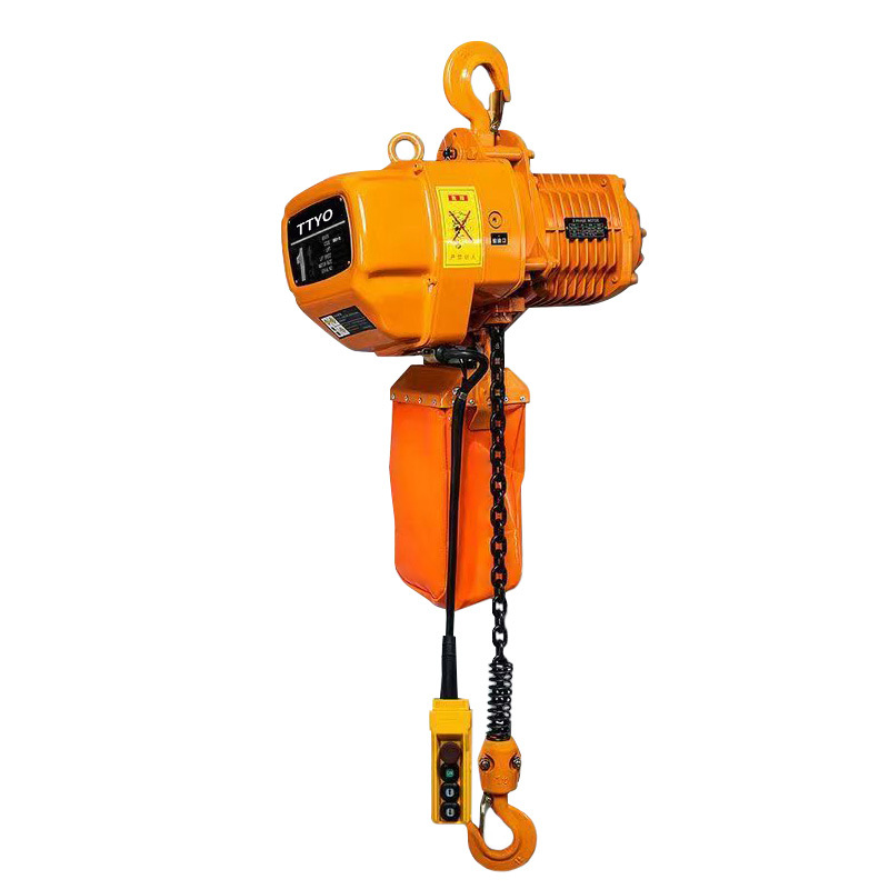 Grúa eléctrica de cadena de anillo 220v380v grúa de cadena HHBB tipo fijo fantasma elevación eléctrica