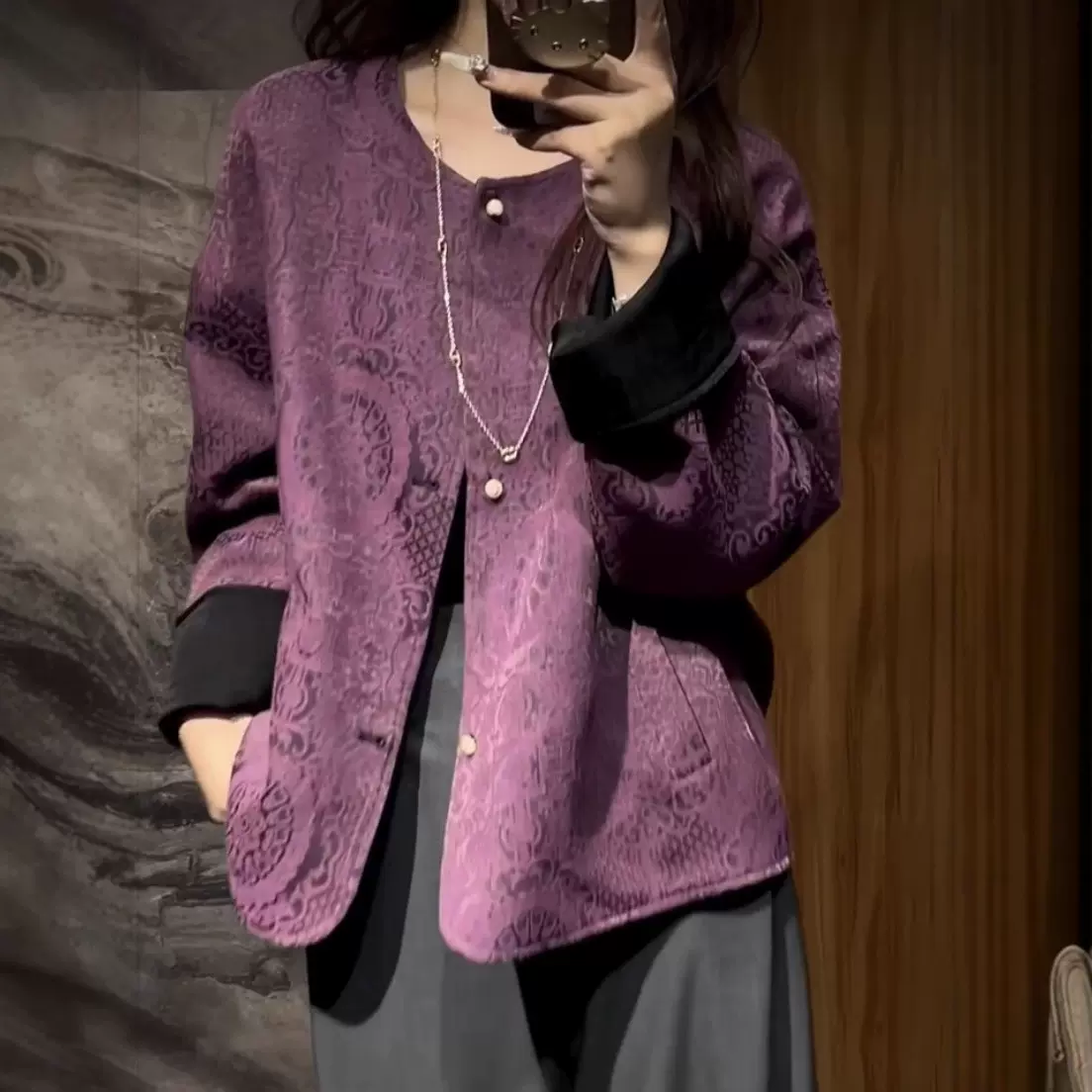 气质独特高端新中式女装国风外套女2025秋季新款改良唐装复古上衣