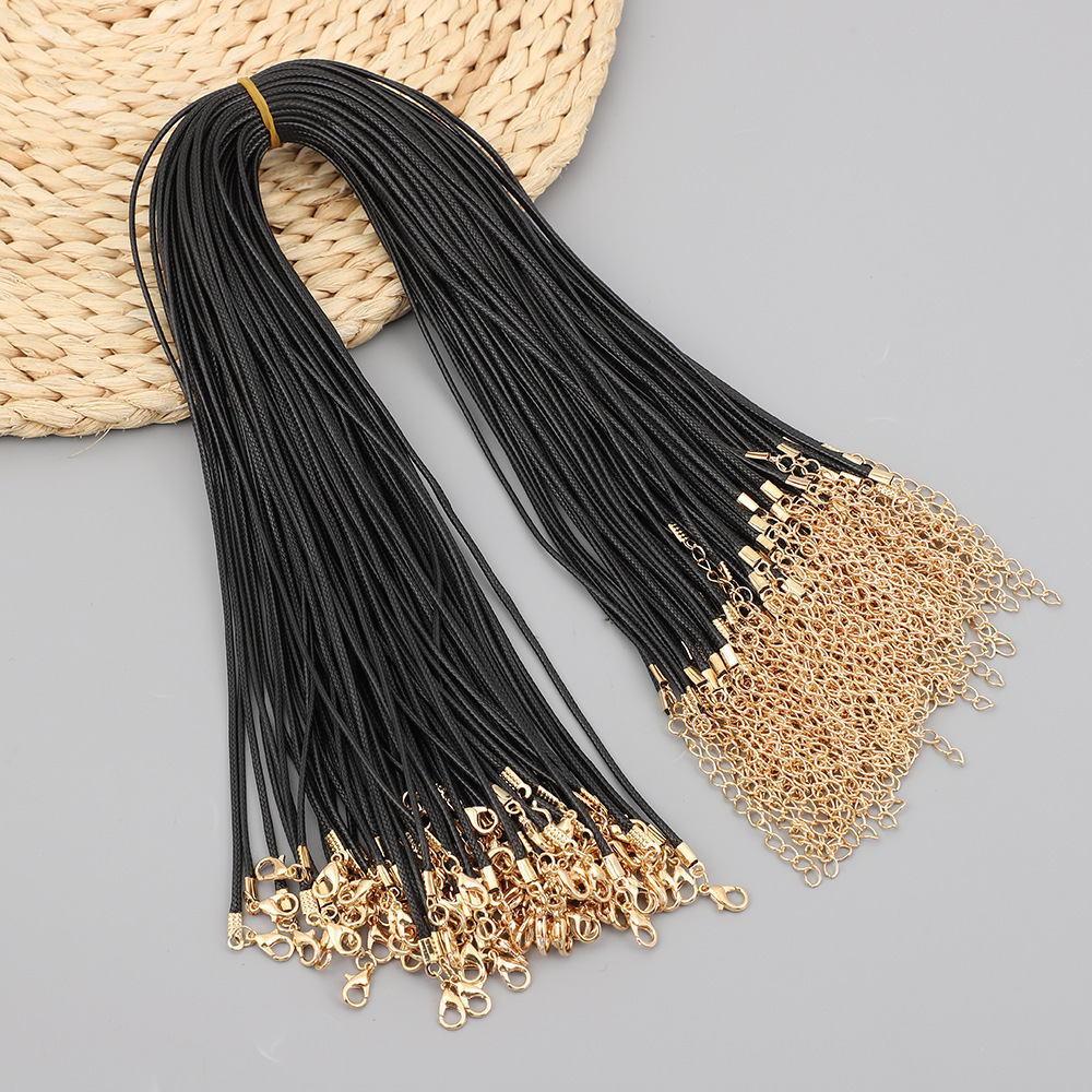 retro bronze necklace cord