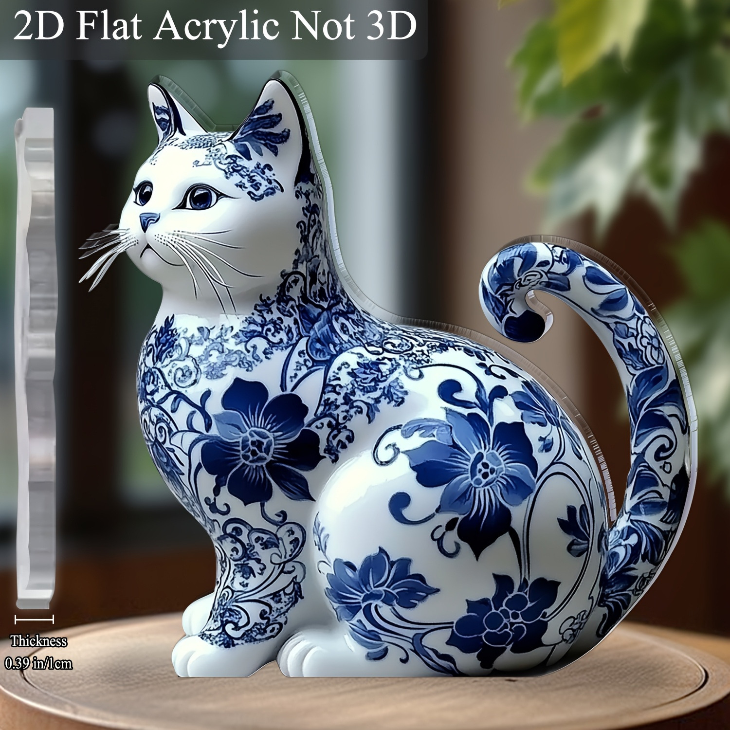 跨境热卖亚克力立牌创意派对节日客厅卧室桌面装饰彩色防水耐磨