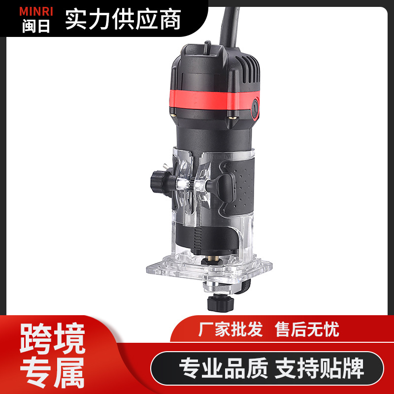 修边机铝塑板木工开槽机折弯倒角机电木铣木工雕刻开孔机