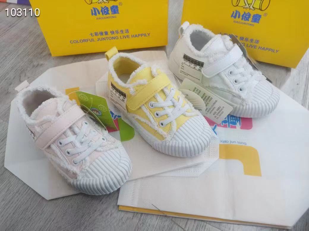 Children Canvas Shoe Girls Casual Color-...