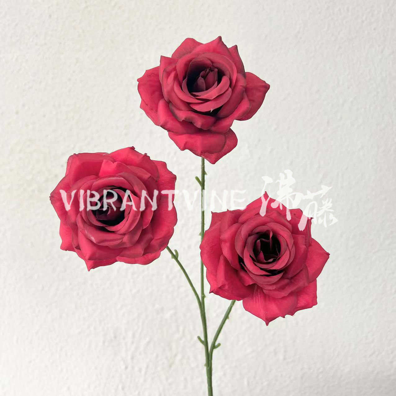 弗洛伊德玫瑰瀑布仿真花活动布景商场美陈网红打卡玫瑰花墙假花详情19