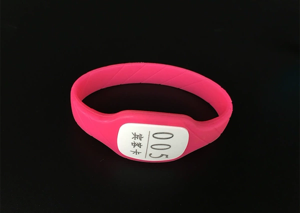 Red silicone hand