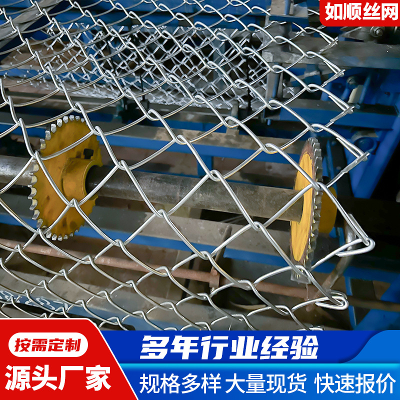 现货矿用勾花网菱形网山坡绿化铁丝网煤矿支护网养殖牛羊锚网