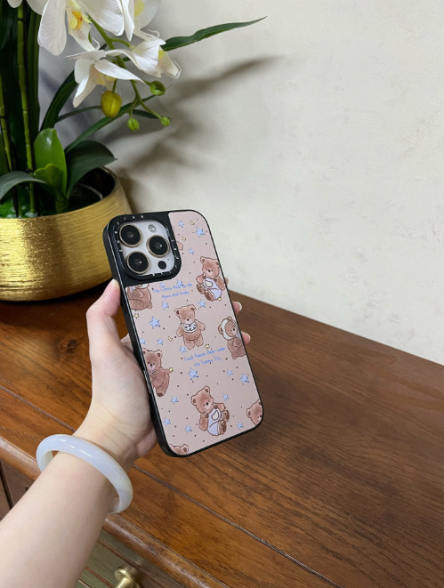 碎花珍珠适用Phone16ProMax苹果15Pro网红可爱13防摔phone14pro|undefined