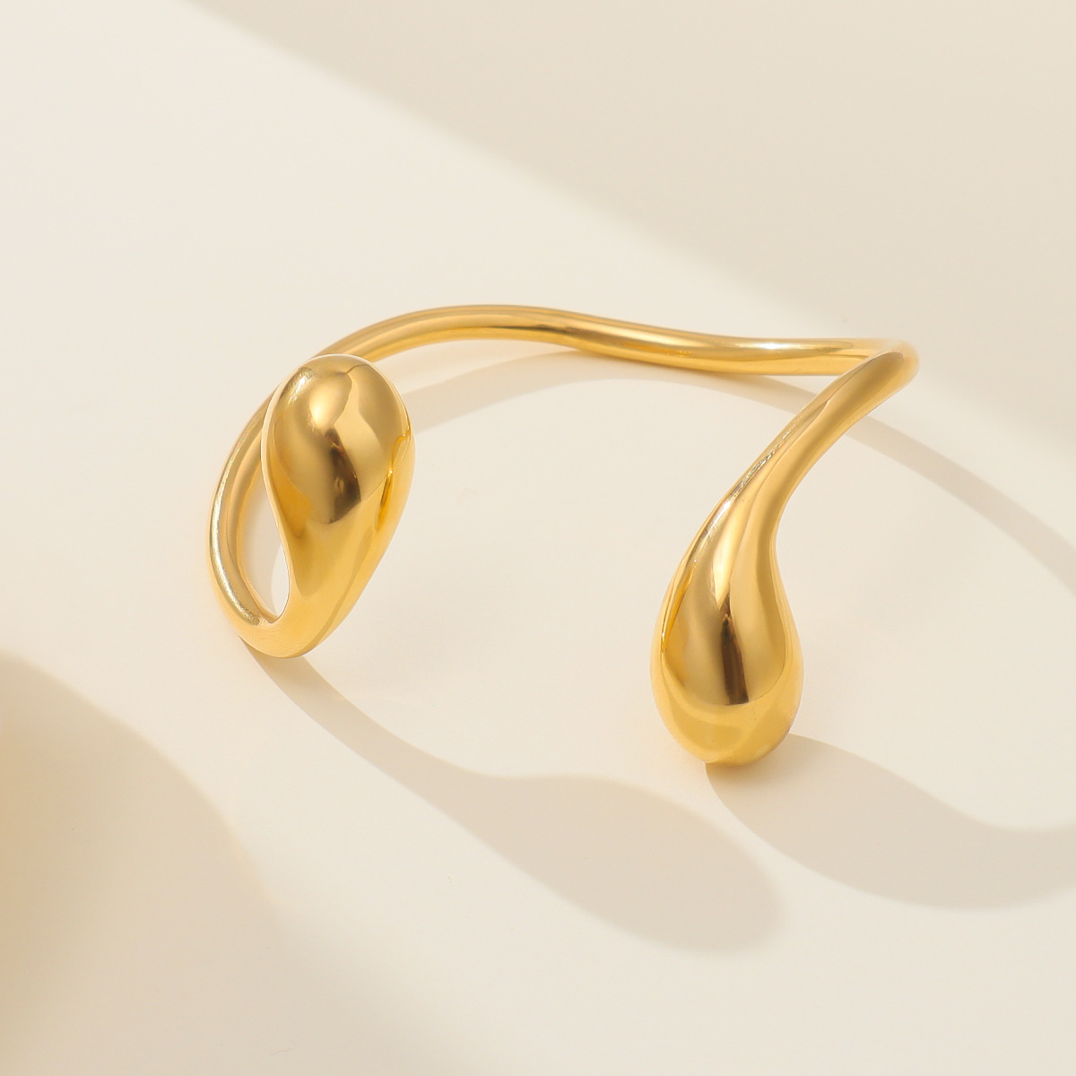 Titanium Steel Pendant Material Simple Style Solid Color Titanium Steel Wholesale Bangle
