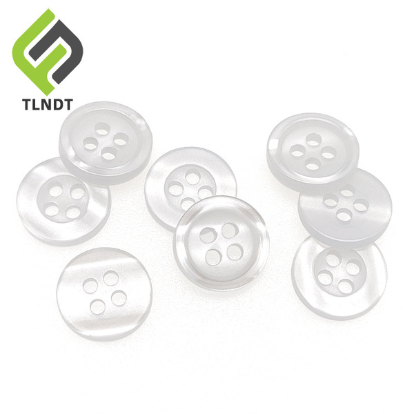 Pearl light -wide edge resin butt four -eyed male women shirt