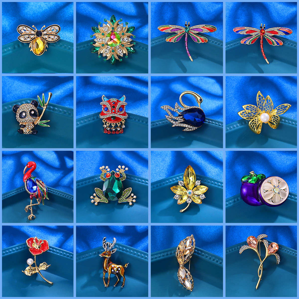 Green brooch