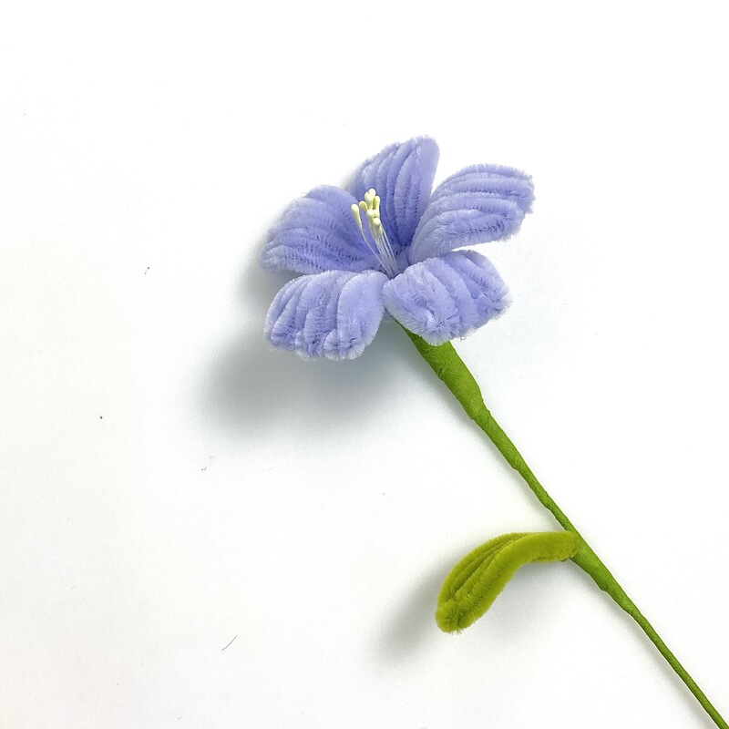 メーカー卸売ツイストスティック完成品花束一輪ユリひまわり造花手作り卒業シーズン記念品|undefined