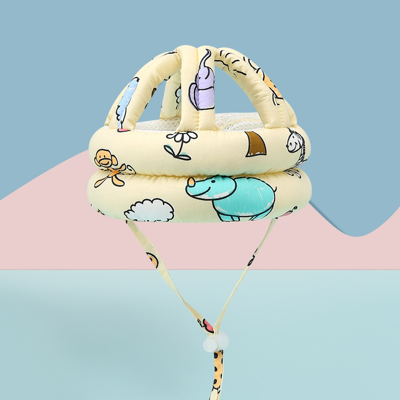 Sombrero anticaídas para bebés Sombrero para bebés pequeños Sombrero antichoque para bebés aprendiendo a caminar Sombrero de seguridad para bebés