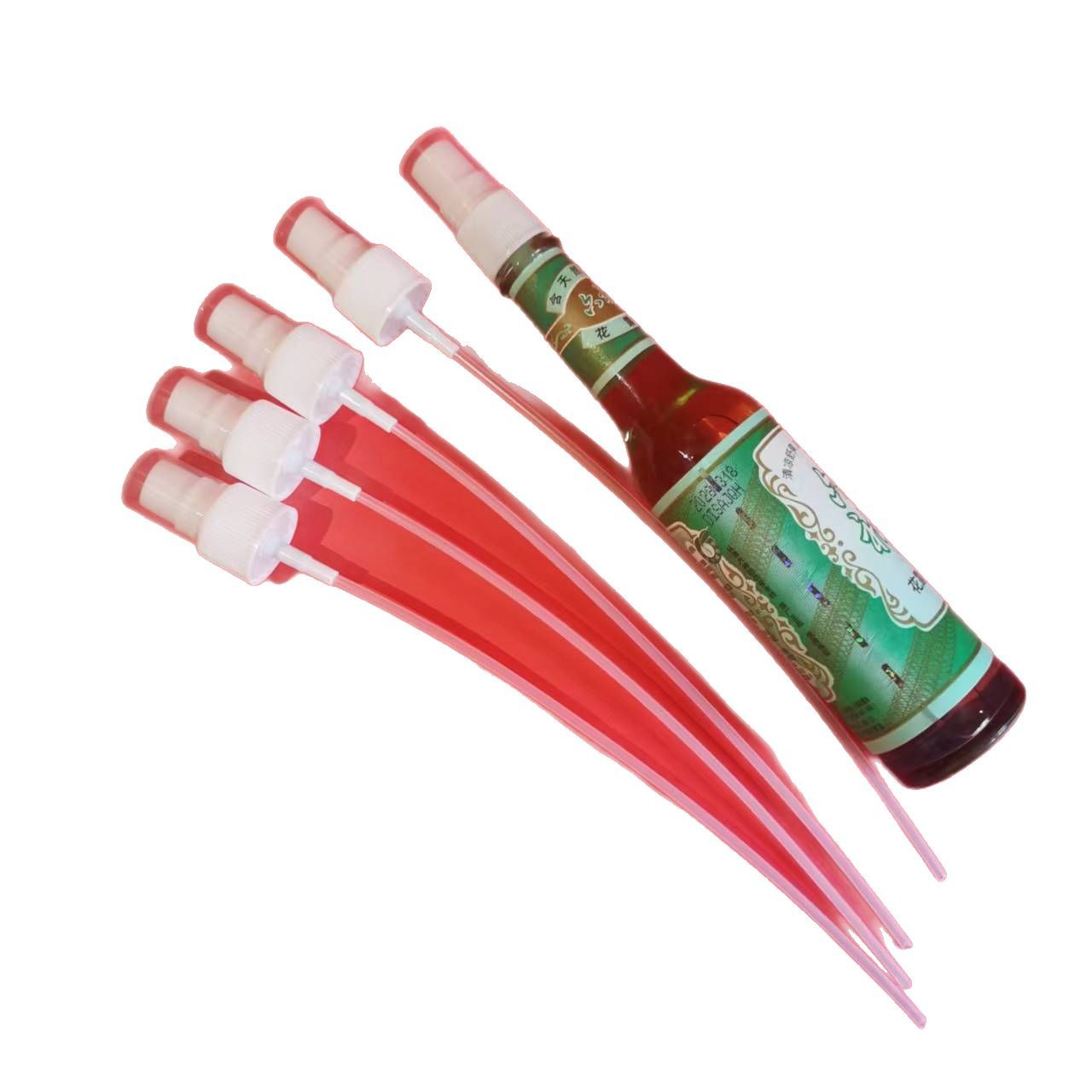 Boquilla de agua de inodoro 18 dientes 20 botellas de vidrio boquilla 195 ml95 ml bomba de boquilla de agua de inodoro repelente de mosquitos