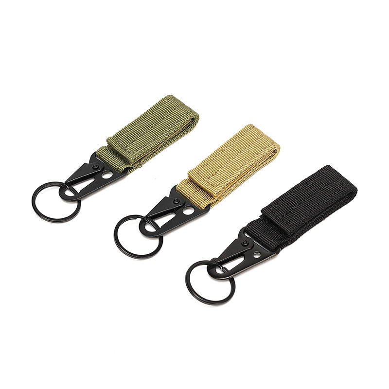 EDC Outdoor Keychain Gaggle Belt Key Hook Tactical Equipment Mountain Climbing Key Hook