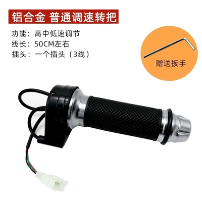 governor acceleration handle tricycle – Other Electric Vehicle Accessories - aluminum-alloy-model-ordinary-titanium-color-single-right-only