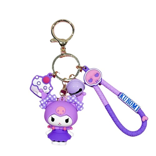 Sanrio Family Frosted Sweetheart Series Cartoon Keychain Keychain Small Gift Girly Heart Couple Bag Pendant