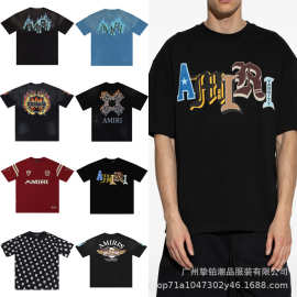 ASEN同款 STK SmallTownKid 巡演工作服美式复古字体短袖圆领T恤