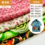 印花仿真丝乱麻丝巾顺纡绉