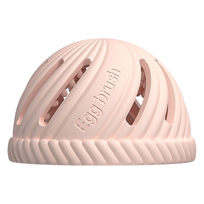 Amazon bola de acero de silicona huevo cepillo de limpieza cepillo de huevo cepillo de silicona huevo limpiador cepillo de huevo