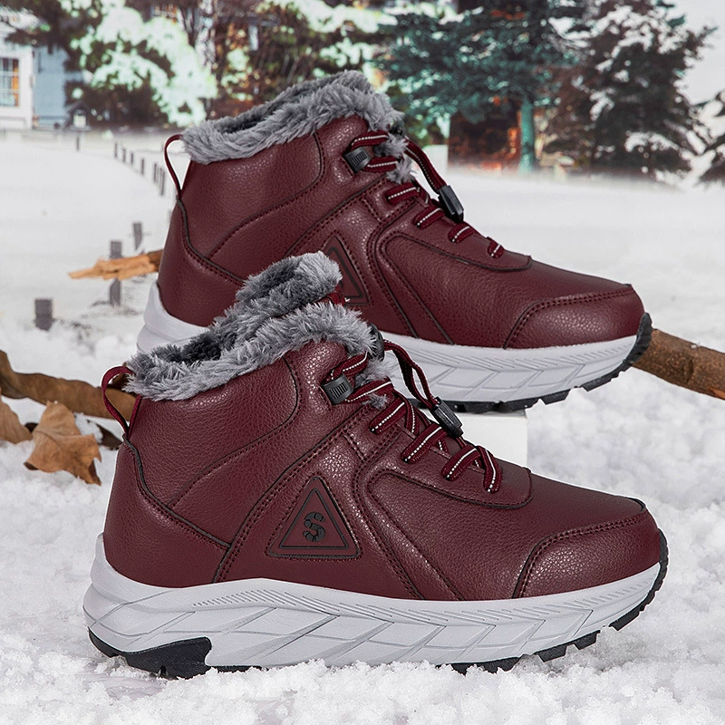 Старые мужские туфли, зимняя теплая обувь на хлопковой подкладке, обувь для женщин среднего и пожилого возраста, обувь для мам, прогулочная обувь оптом, мужские зимние сапоги на толстой подошве, женская обувь