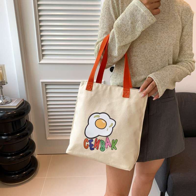 Cartoon capacious shopping bag