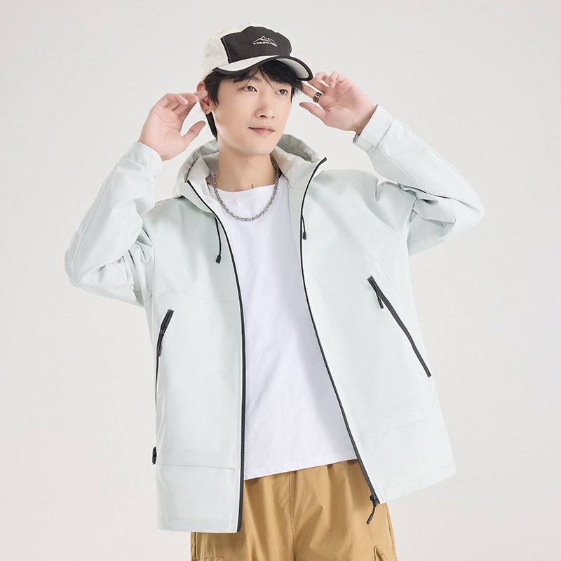 산과 강 그레이 남성 스타일