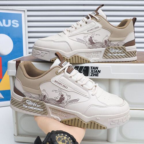 Men's Spring New Unconventional Thick-Soled White Trendy Shoes Winter Bestseller Putian Sports Versatile Casual Skate Shoes