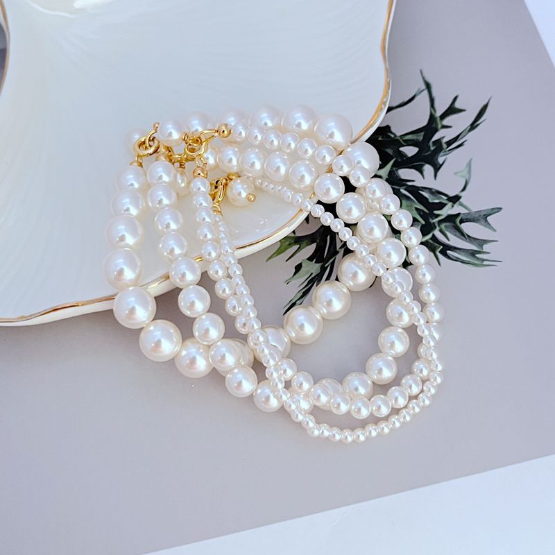 Fashionable elegant small design bracelet pearl