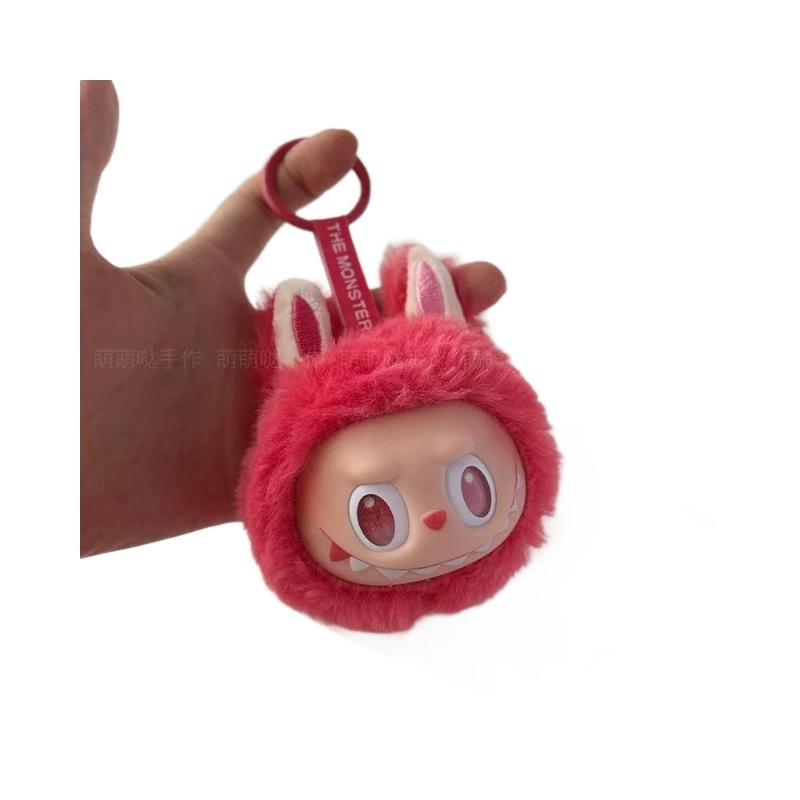 Caricaturas lindas peluche tela de tela llavero regalo creativo bolsas colgantes estandos pequeños productos