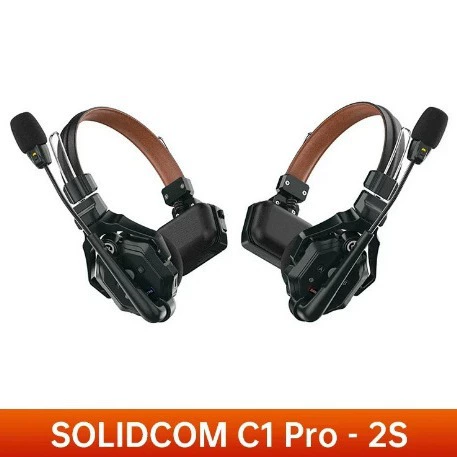Hollyland Solidcom C1 Pro беспроводная гарнитура для связи, система вызовов, до 1000 футов, двунаправленное ENC шумоподавление
