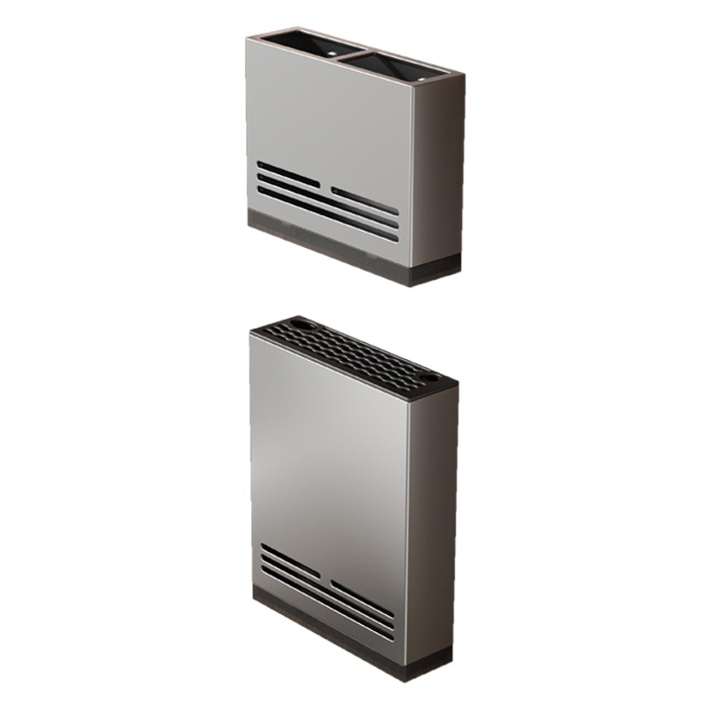 Punch-free wall-mounted knife holder draining chopsticks holder removable and washable wall-mounted kitchen storage rack wall-mounted knife storage box