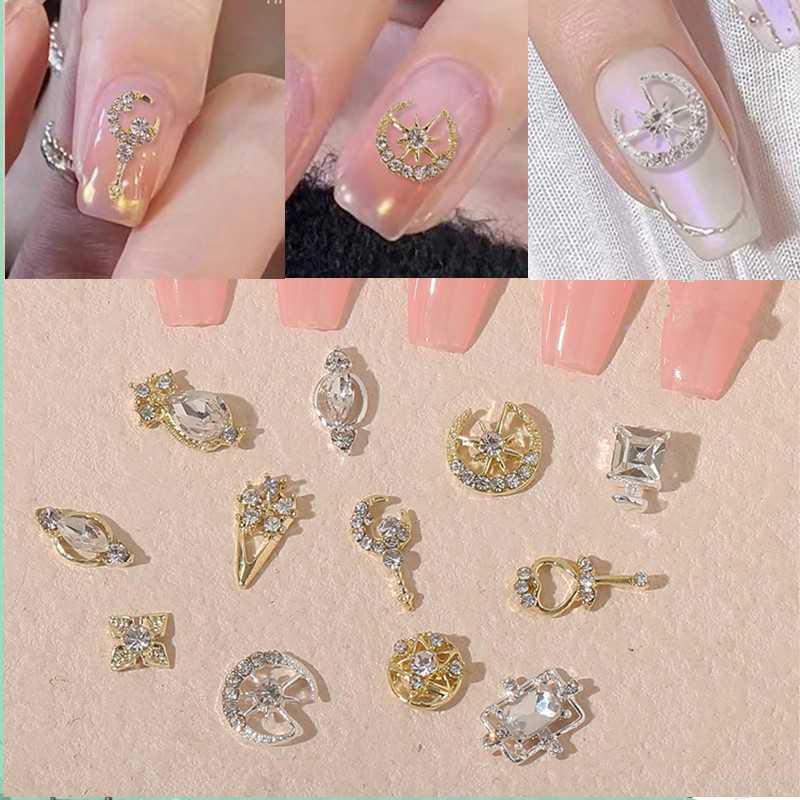 Trendy Luxury Hot-Selling Nail Art Decorations Diamond Nail Accessories Wholesale Japanese and Korean Popular Nail Art Diamond Decorations