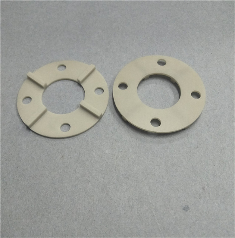 氮化铝片、激光打孔陶瓷环、垫圈、衬套、异形件 来图打样