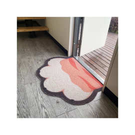 可爱猫爪地垫网红丝圈入门垫进门耐磨脚垫家用卡通门厅入户猫砂垫