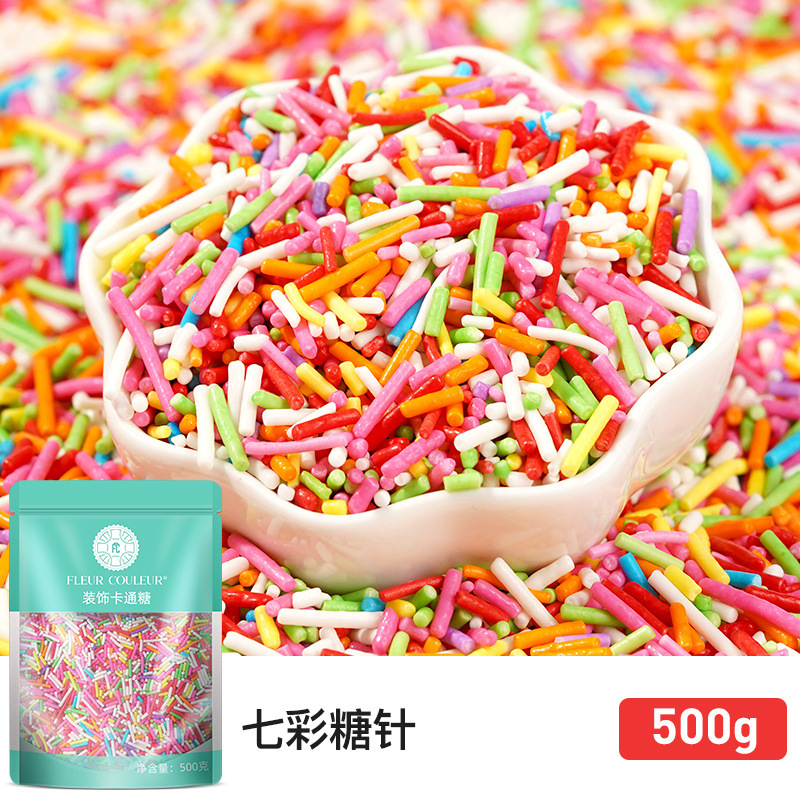 컬러풀 슈가니들 500g