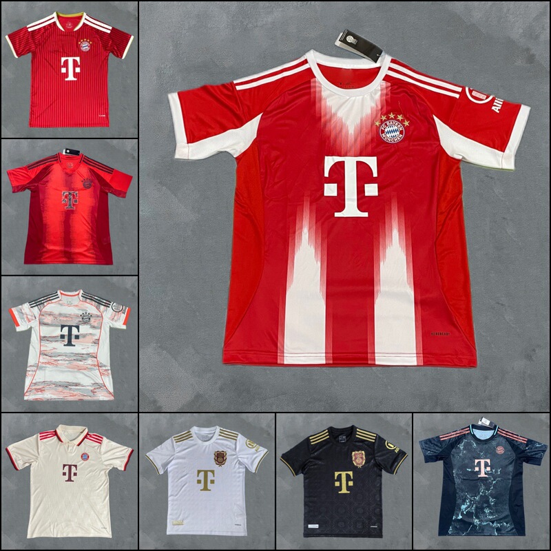 Bayern Munich Club Jersey 2026 World Cup Jersey Adult Set Football Pants Football Uniform Cross-Border Shipping Bayern Munich Club Jersey 2026 World Cup Jersey Adult Set Football Pants Football Uniform Cross-Border Shipping