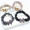 Advanced hair rope, ponytail, crystal, hair accessory, internet celebrity, high-quality style