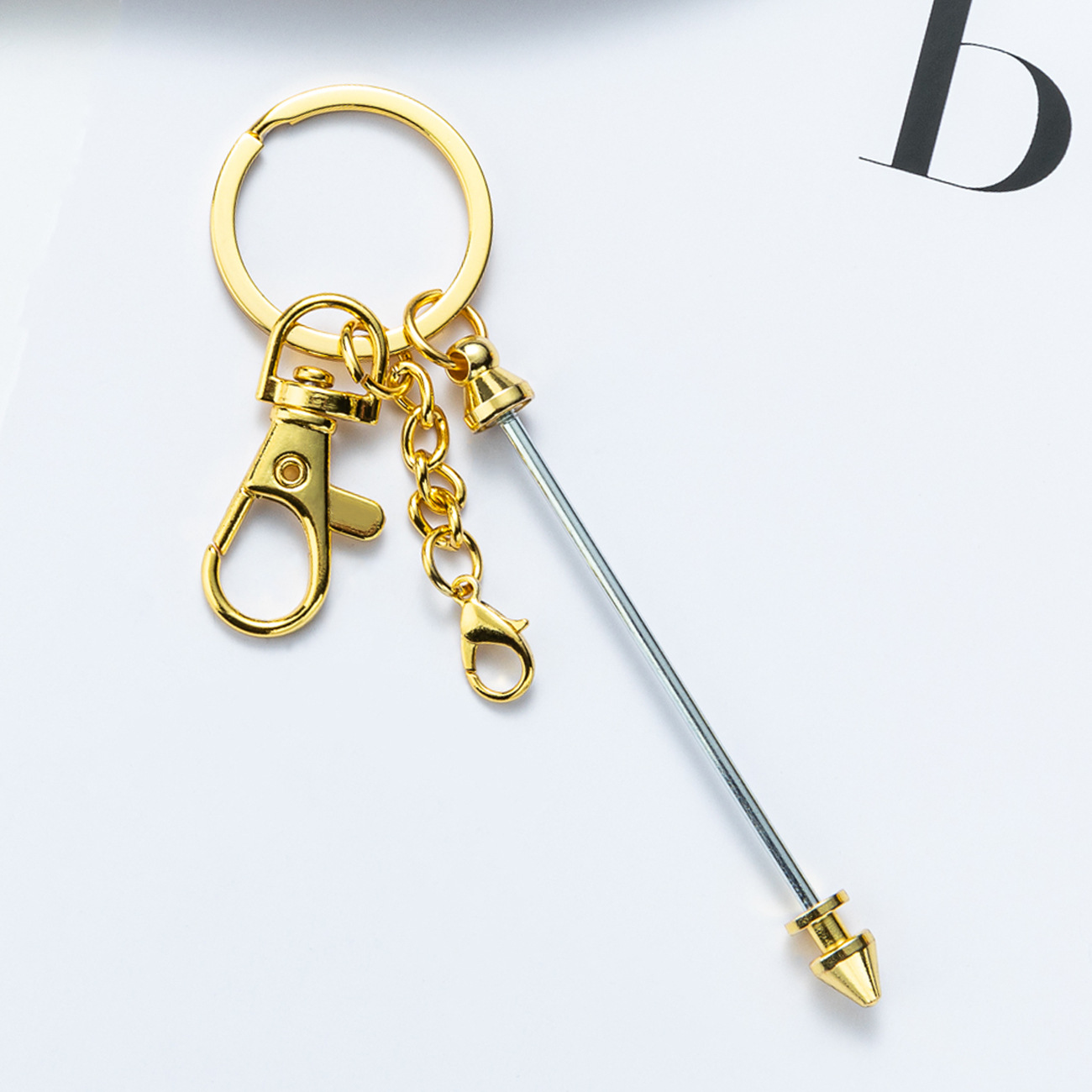 Keychain de bala de metal en stock evento de regalo conmemorativo llavero bolsas creativas colgante colgante llavero