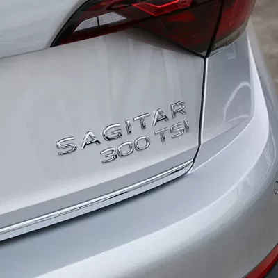 modified rear letter badges — Car logo