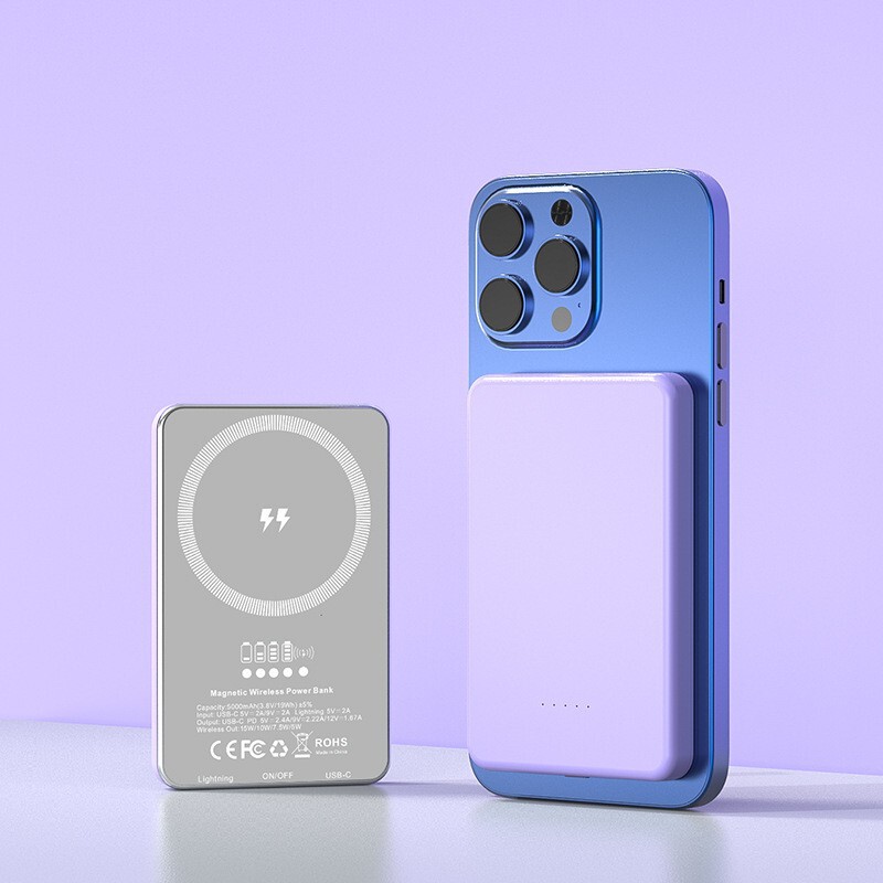 クロスボーダー適用iphoneアップル16マグネットワイヤレス充電宝pd20w急速充電マグセーフモバイル電源|undefined