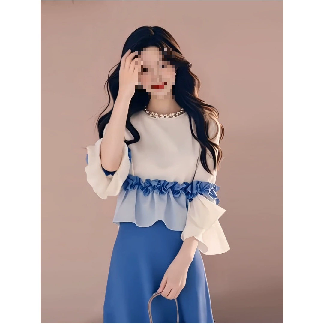 Пspring design set, юбка, французский стиль, тренд сезона, А-силуэт