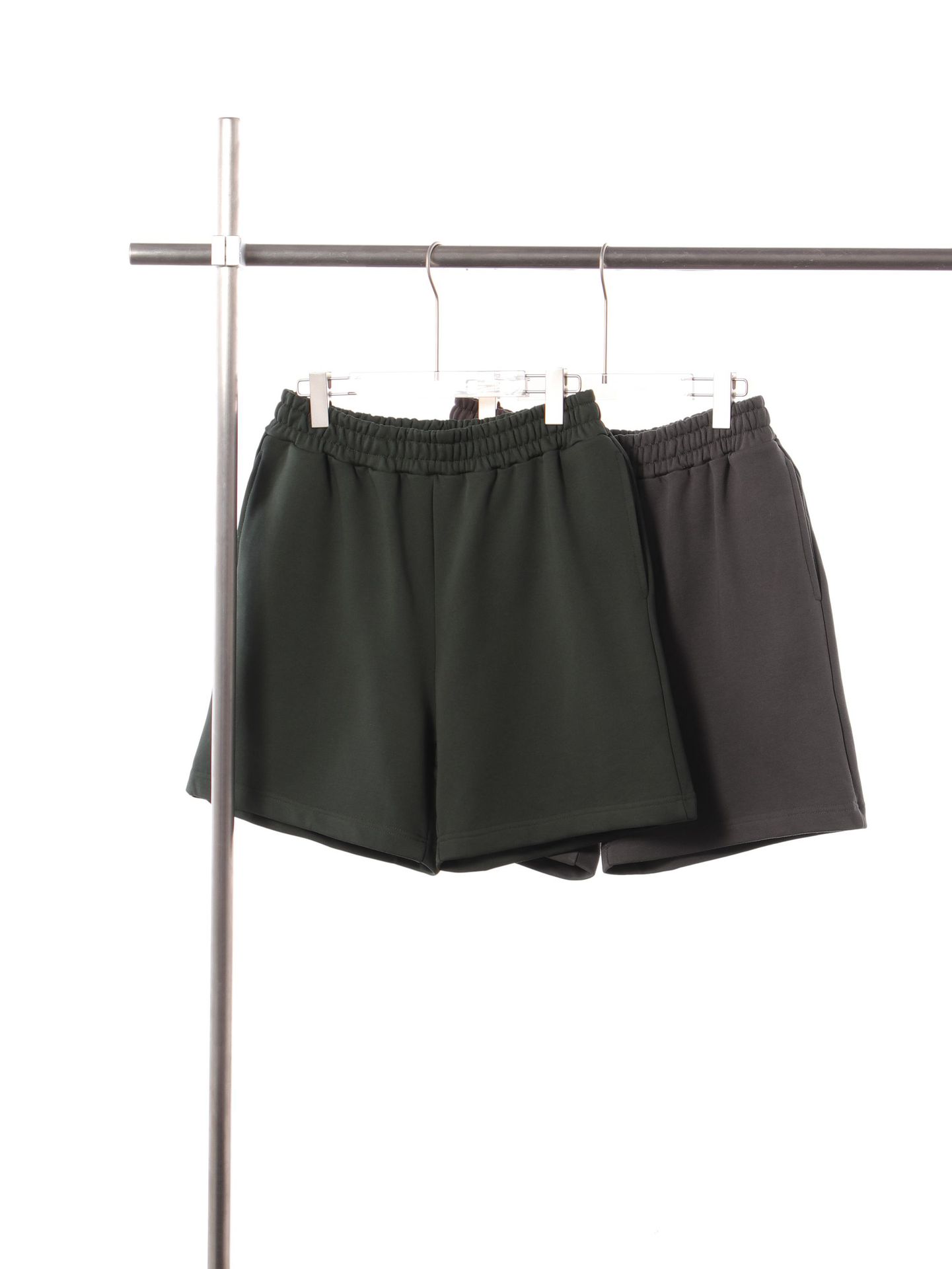 Pantalones Cortos Deportivos para Hombre 420g de Algodón con Cordón para Deporte y Uso al Aire Libre