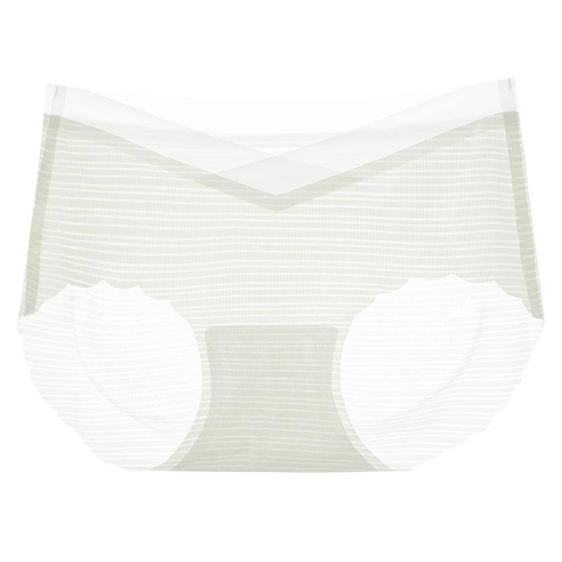 Ropa interior de maternidad sin costuras, refrescante verano, ligero y transpirable, pantalones cortos de seda de hielo para mujer, cintura baja, talla grande sin costuras, embarazo