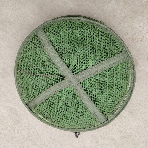 Universal positioning rubberized small fisherman Taiwan fishing steel fork small fishing protection stainless steel positioning net bag fishing gear